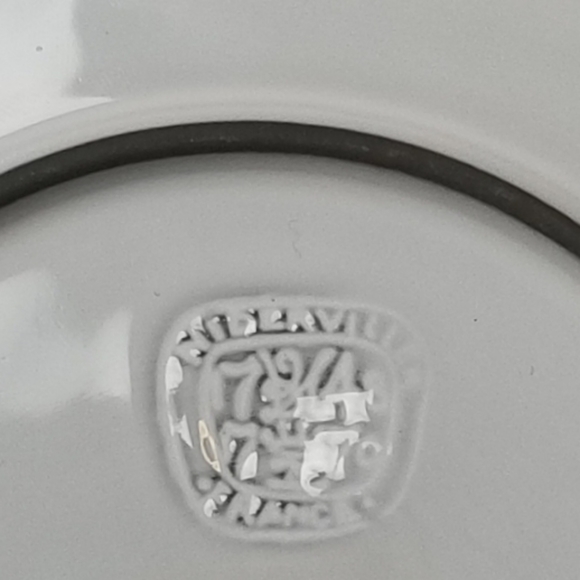 Vintage Niderviller France Berain Luxury 5 PC Dinnerware Place Setting - Picture 7 of 8